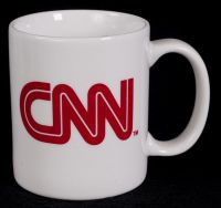 CNN News Station Logo Coffee Mug Red
